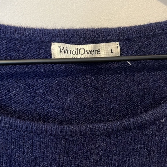 WoolOvers Lambswool Tunic Studded Jeweled Size L - Picture 4 of 7